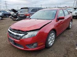 Salvage cars for sale at Elgin, IL auction: 2010 Ford Fusion SE