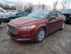 Salvage cars for sale at Central Square, NY auction: 2014 Ford Fusion S