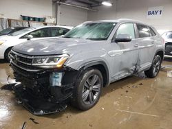 Salvage cars for sale at Elgin, IL auction: 2021 Volkswagen Atlas Cross Sport SE