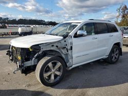 Jeep salvage cars for sale: 2015 Jeep Grand Cherokee Overland