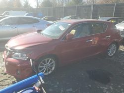 Lexus salvage cars for sale: 2012 Lexus CT 200