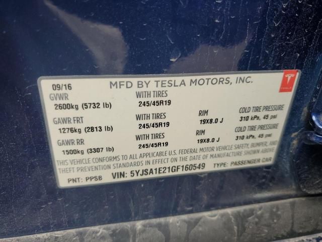 2016 Tesla Model S