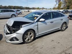 Salvage cars for sale from Copart Dunn, NC: 2019 Hyundai Sonata Limited