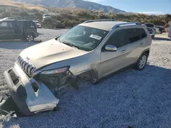 Jeep salvage cars for sale: 2014 Jeep Cherokee Latitude