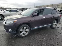 Toyota salvage cars for sale: 2013 Toyota Highlander Limited