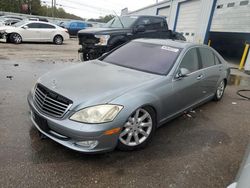 Salvage cars for sale at Montgomery, AL auction: 2008 Mercedes-Benz S 550 4matic