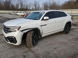 Salvage cars for sale at Ellwood City, PA auction: 2020 Volkswagen Atlas Cross Sport SE