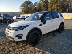 Salvage cars for sale at Concord, NC auction: 2017 Land Rover Discovery Sport HSE