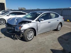 Salvage cars for sale at Kansas City, KS auction: 2019 Nissan Sentra S