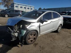 Salvage cars for sale at Anthony, TX auction: 2014 Ford Fiesta SE