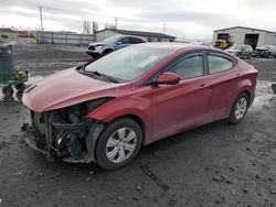 Hyundai salvage cars for sale: 2016 Hyundai Elantra SE