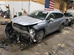 Salvage cars for sale at Anchorage, AK auction: 2022 Toyota Highlander XLE