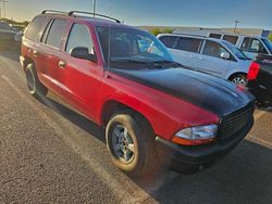 Dodge salvage cars for sale: 2002 Dodge Durango Sport