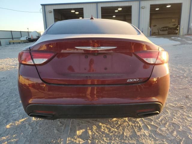 2015 Chrysler 200 S