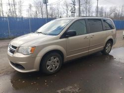 Salvage cars for sale at Moncton, NB auction: 2013 Dodge Grand Caravan SE