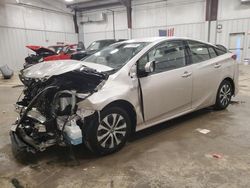 Salvage cars for sale at auction: 2020 Toyota Prius Prime LE