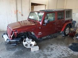 Jeep Wrangler salvage cars for sale: 2008 Jeep Wrangler Unlimited Sahara