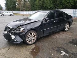 Carros salvage sin ofertas aún a la venta en subasta: 2008 Infiniti M45 Base