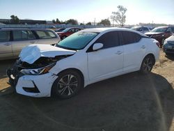 Salvage cars for sale at American Canyon, CA auction: 2022 Nissan Sentra SV