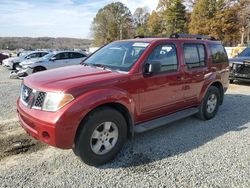 Nissan salvage cars for sale: 2005 Nissan Pathfinder LE