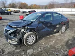 Salvage cars for sale from Copart Grantville, PA: 2017 Nissan Versa S