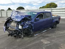 Chevrolet salvage cars for sale: 2017 Chevrolet Colorado LT