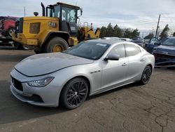 Maserati Ghibli Vehiculos salvage en venta: 2015 Maserati Ghibli