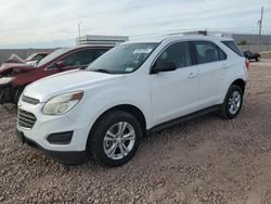 Salvage cars for sale from Copart Phoenix, AZ: 2016 Chevrolet Equinox LS