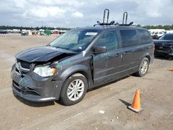 Salvage cars for sale from Copart Houston, TX: 2016 Dodge Grand Caravan SXT