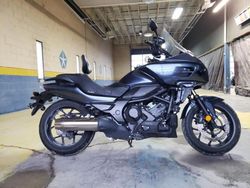 Salvage cars for sale at Indianapolis, IN auction: 2016 Honda CTX700 D