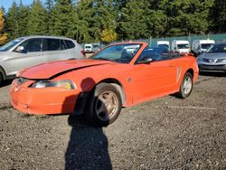 Ford Vehiculos salvage en venta: 2004 Ford Mustang