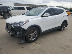 Salvage cars for sale at Wilmer, TX auction: 2017 Hyundai Santa FE Sport