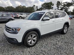 Salvage cars for sale at Byron, GA auction: 2019 Volkswagen Atlas SE