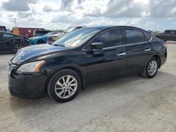 Salvage cars for sale from Copart Arcadia, FL: 2015 Nissan Sentra S