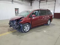 Toyota Sienna le Vehiculos salvage en venta: 2015 Toyota Sienna LE