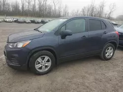 Chevrolet salvage cars for sale: 2019 Chevrolet Trax LS