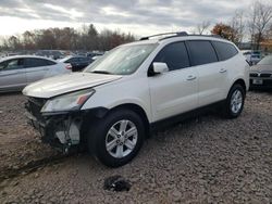 Salvage cars for sale from Copart Chalfont, PA: 2014 Chevrolet Traverse LT