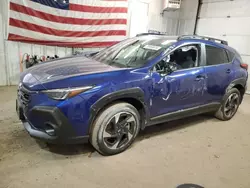 Salvage cars for sale from Copart Lyman, ME: 2024 Subaru Crosstrek Limited