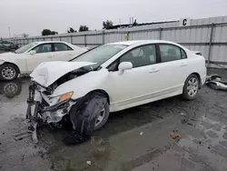 Salvage cars for sale at Martinez, CA auction: 2007 Honda Civic LX