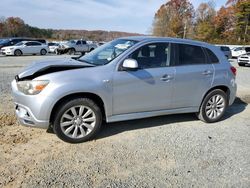 Salvage cars for sale from Copart Concord, NC: 2011 Mitsubishi Outlander Sport SE