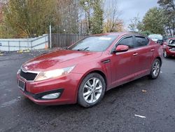 Salvage cars for sale at Portland, OR auction: 2013 KIA Optima EX