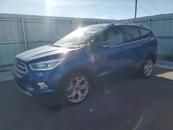 Ford salvage cars for sale: 2019 Ford Escape Titanium