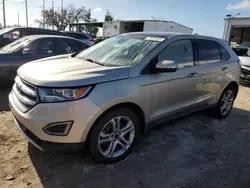 Salvage vehicles for parts for sale at auction: 2018 Ford Edge Titanium