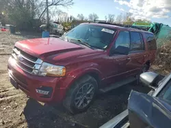 Ford Expedition salvage cars for sale: 2016 Ford Expedition XLT