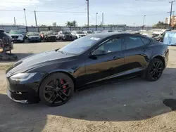 Tesla salvage cars for sale: 2021 Tesla Model S