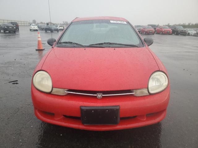 2000 Dodge Neon Base