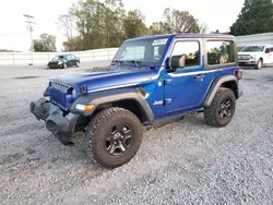 Salvage SUVs for sale at auction: 2018 Jeep Wrangler Sport