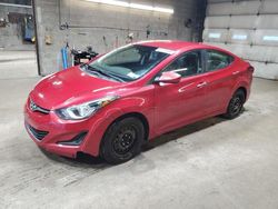 Salvage cars for sale at Angola, NY auction: 2016 Hyundai Elantra SE