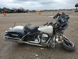 Salvage motorcycles for sale at Houston, TX auction: 2015 Harley-Davidson Flhtp Police Electra Glide