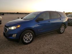 Salvage cars for sale from Copart San Antonio, TX: 2019 Chevrolet Equinox LS